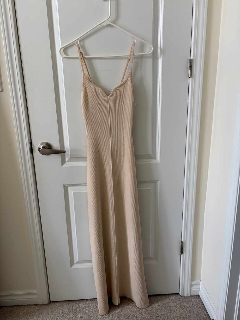 DISSH Knit Maxi Dress Beige